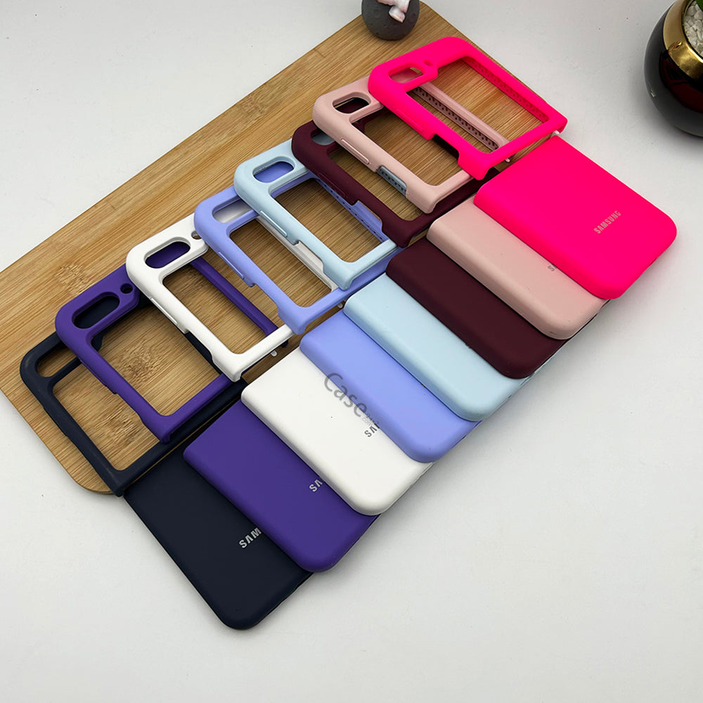 Samsung Galaxy Z Flip Liquid Silicone Case Cover