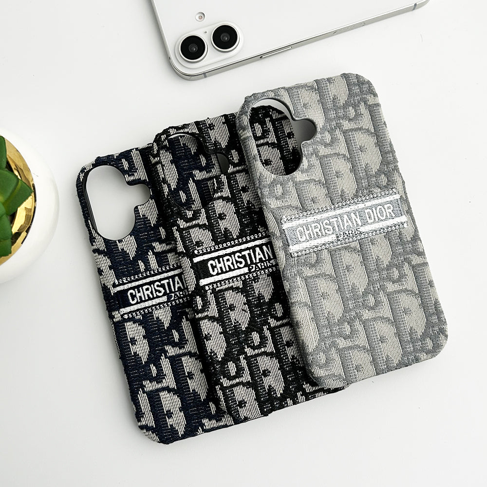iPhone 16 / 16 Plus CD Brand Fabric Design Cover – Case24x7.com