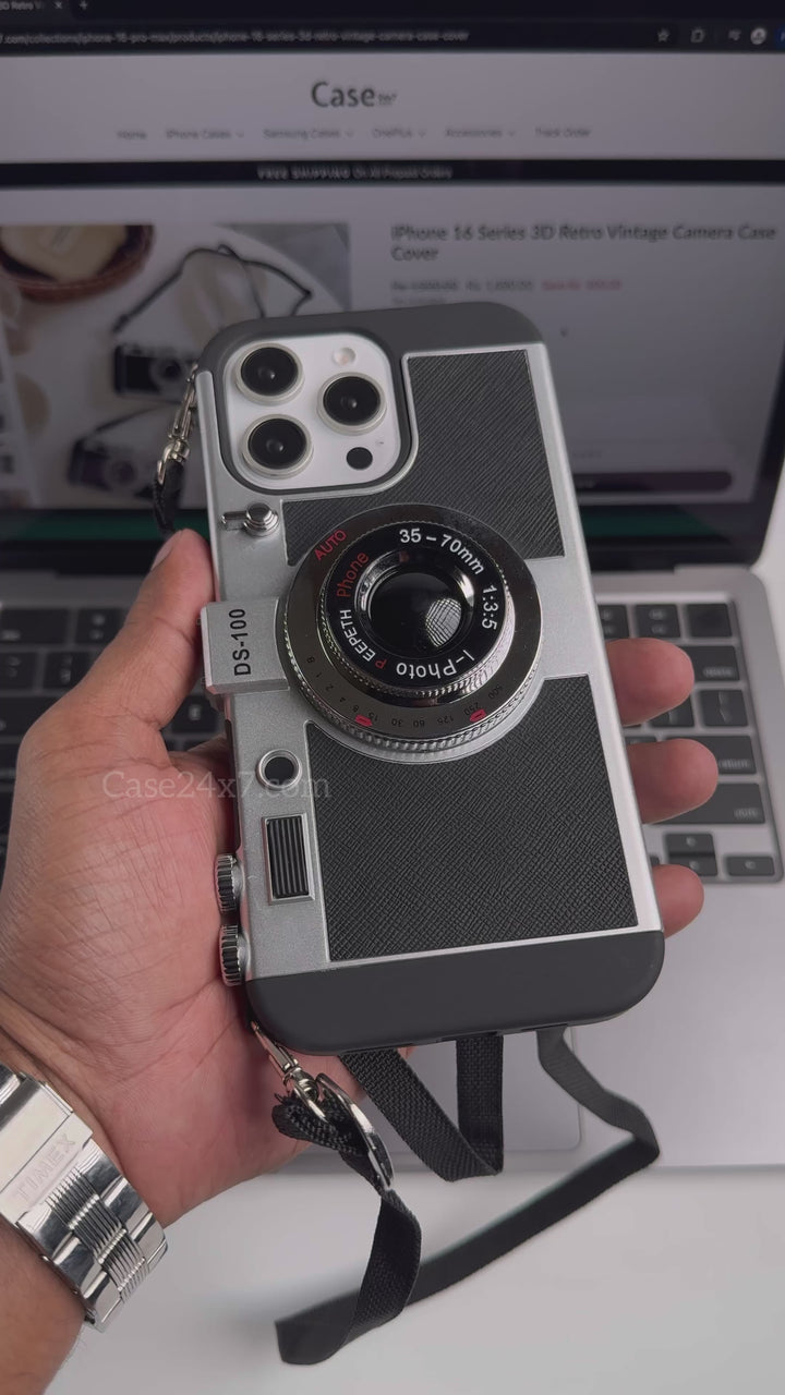 iphone 15 series 3d camera design case cover