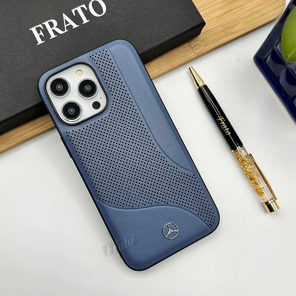 iPhone Merc Sports Car Logo With Frosted Dotted Design Case Cover