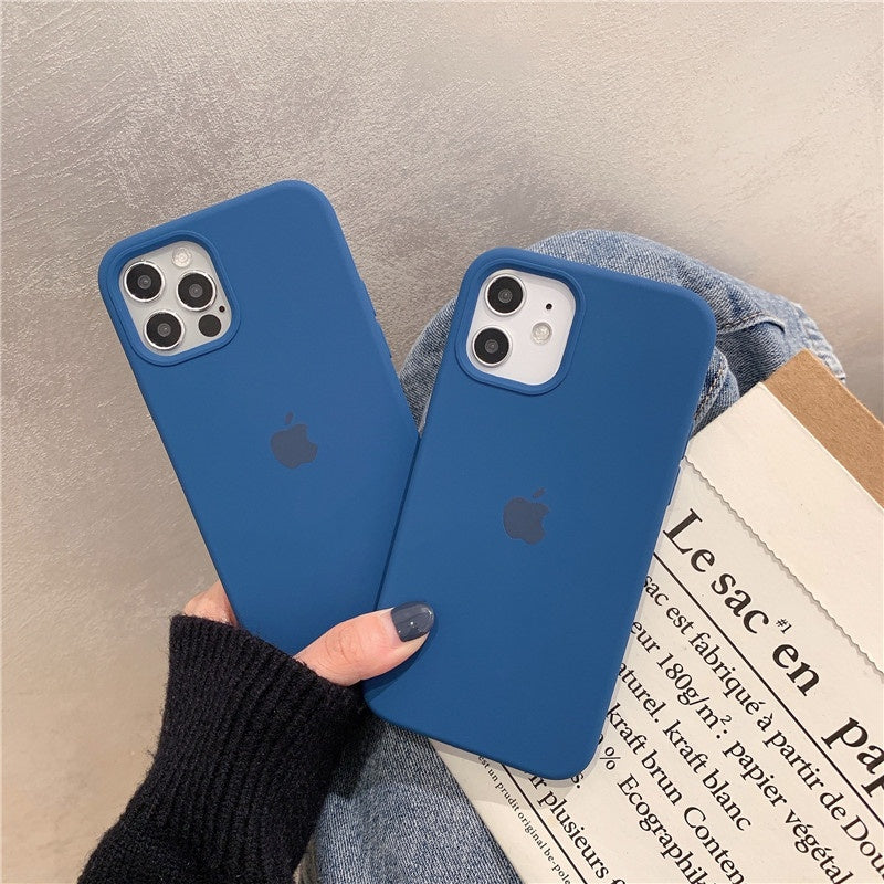 iPhone Liquid Silicone Case Cover ( COBALT BLUE ) freeshipping - Case24x7