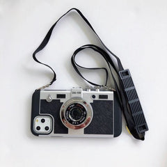 iPhone 15 Series 3D Retro Vintage Camera Case Cover