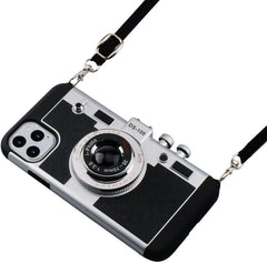 iPhone 15 Series 3D Retro Vintage Camera Case Cover