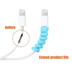 Combo 3-in-1 Desk & Mobile Accessories Combo | Microfiber Cleaning Cloth + Cable Protector + Mobile Phone Holder Stand | Travel Friendly Tech Essentials Kit for Home Office & Daily Use
