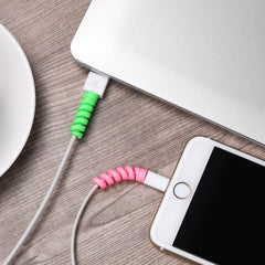 Combo 3-in-1 Desk & Mobile Accessories Combo | Microfiber Cleaning Cloth + Cable Protector + Mobile Phone Holder Stand | Travel Friendly Tech Essentials Kit for Home Office & Daily Use