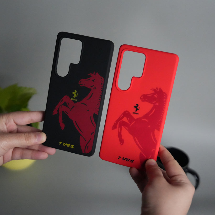 Galaxy S26 Ultra FR V8 Series Design Silicone Protective Case Cover
