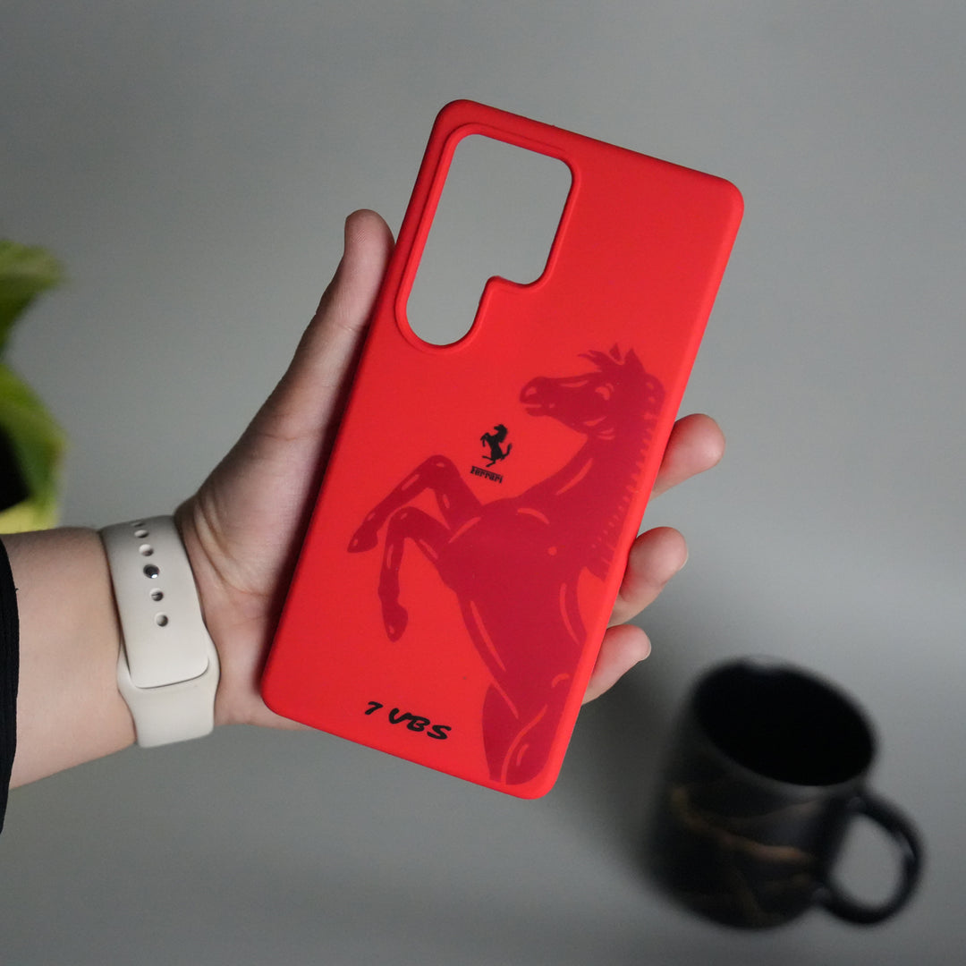 Galaxy S25 Ultra FR V8 Series Design Silicone Protective Case Cover