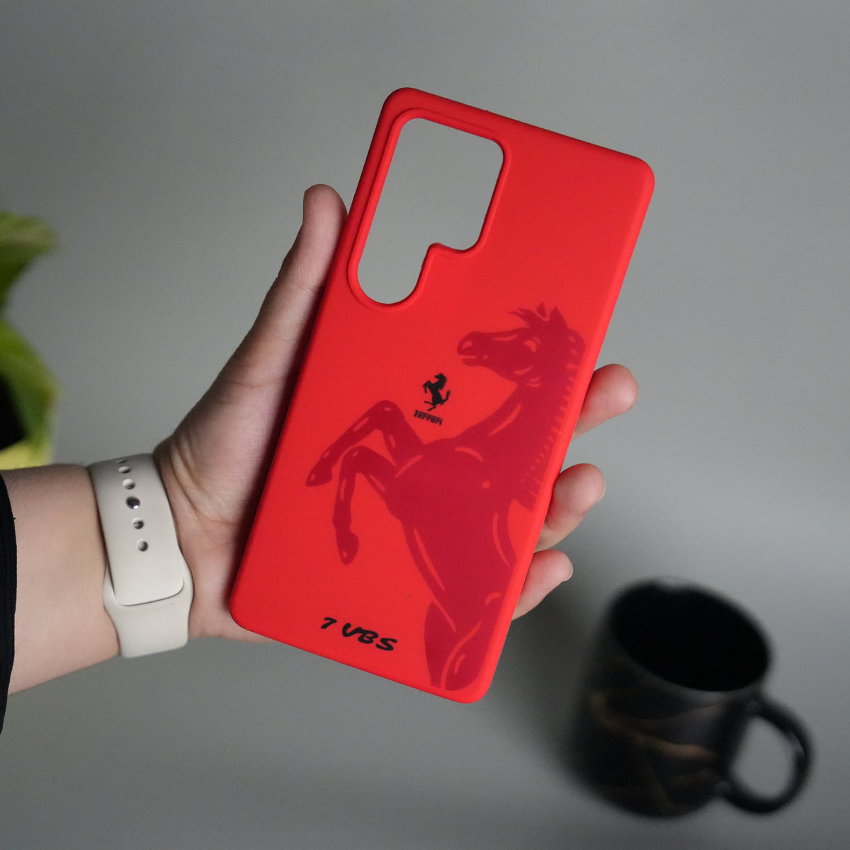 Galaxy S26 Ultra FR V8 Series Design Silicone Protective Case Cover