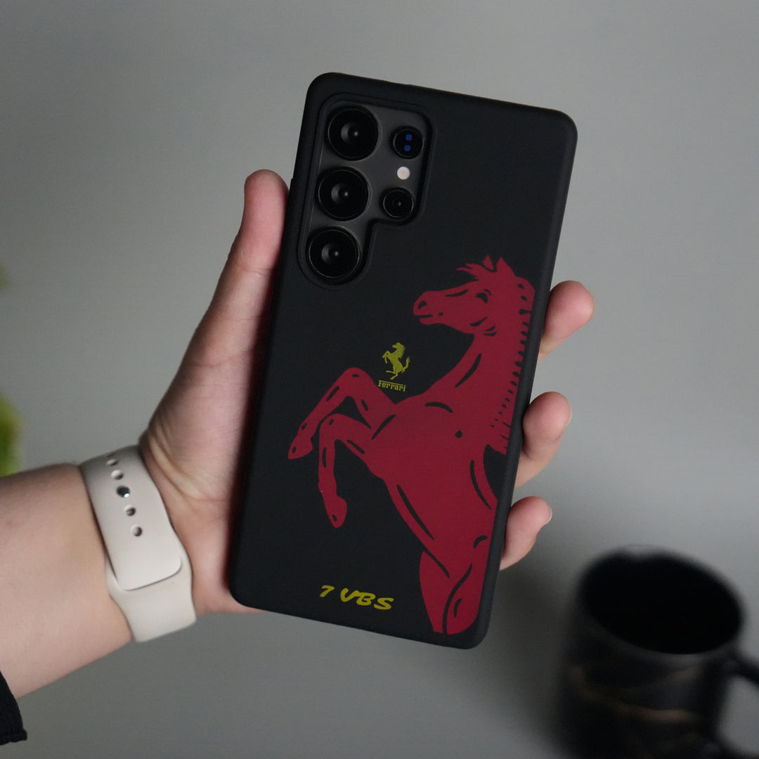 Galaxy S25 Ultra FR V8 Series Design Silicone Protective Case Cover