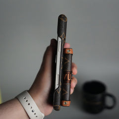 iPhone 17 Series Luxury Brand Cardholder Crossbody Sling Strap Case