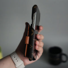 iPhone 17 Series Luxury Brand Cardholder Crossbody Sling Strap Case