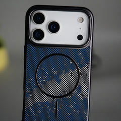 iPhone 17 Series Carbon Design Mag Ring Case Slim Protective Cover