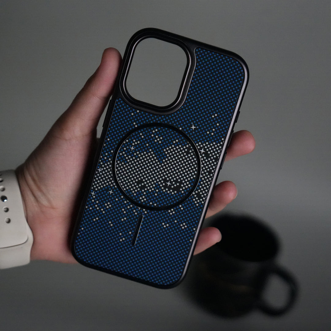 iPhone 17 Carbon Design Mag Ring Case Slim Protective Cover