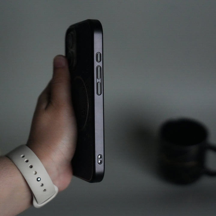 iPhone 17 Carbon Design Mag Ring Case Slim Protective Cover