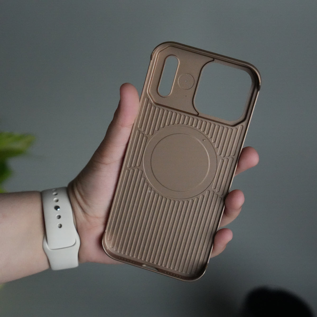 iPhone 17 Pro Max Cover Frameless PU Leather Case