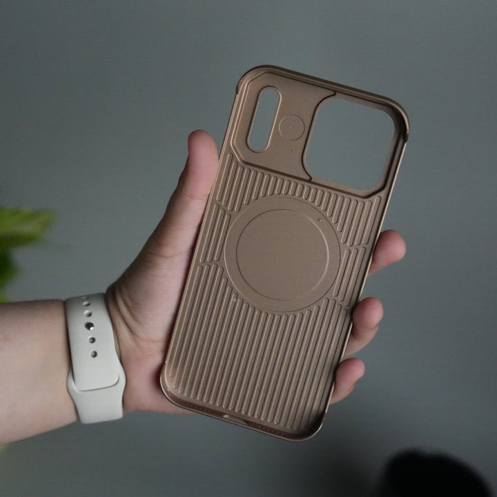 iPhone 17 Pro Cover Frameless PU Leather Case