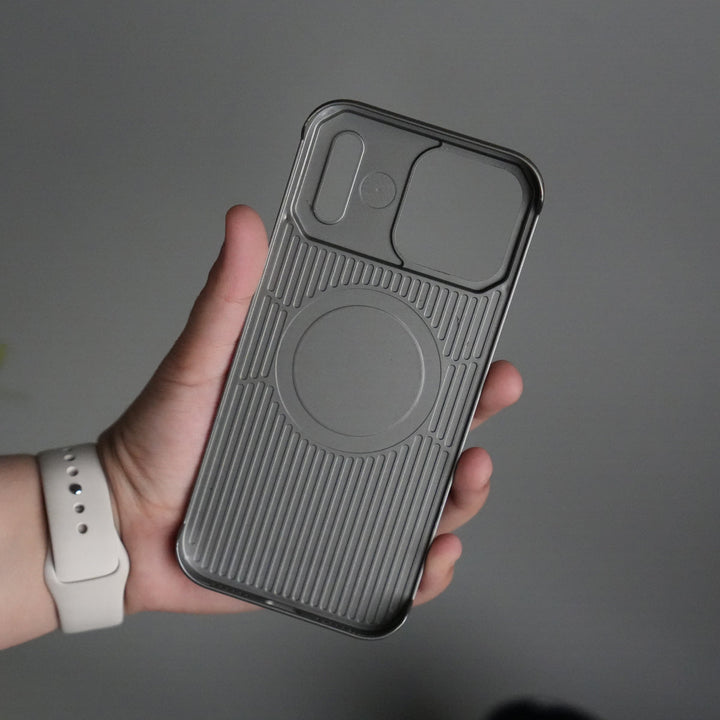 iPhone 17 Pro Cover Frameless PU Leather Case