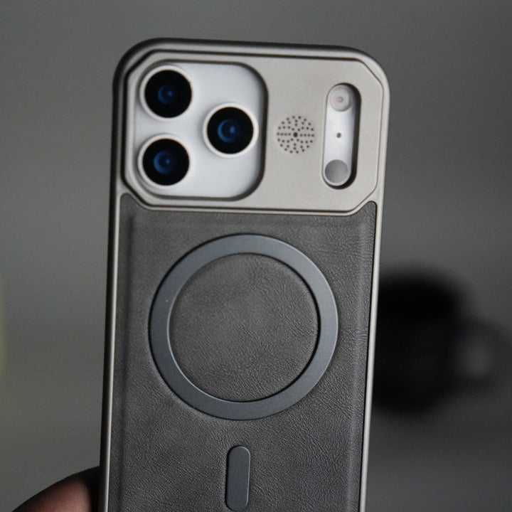 iPhone 17 Pro Cover Frameless PU Leather Case