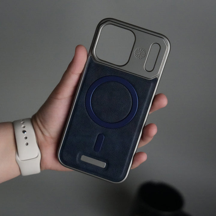 iPhone 17 Pro Cover Frameless PU Leather Case