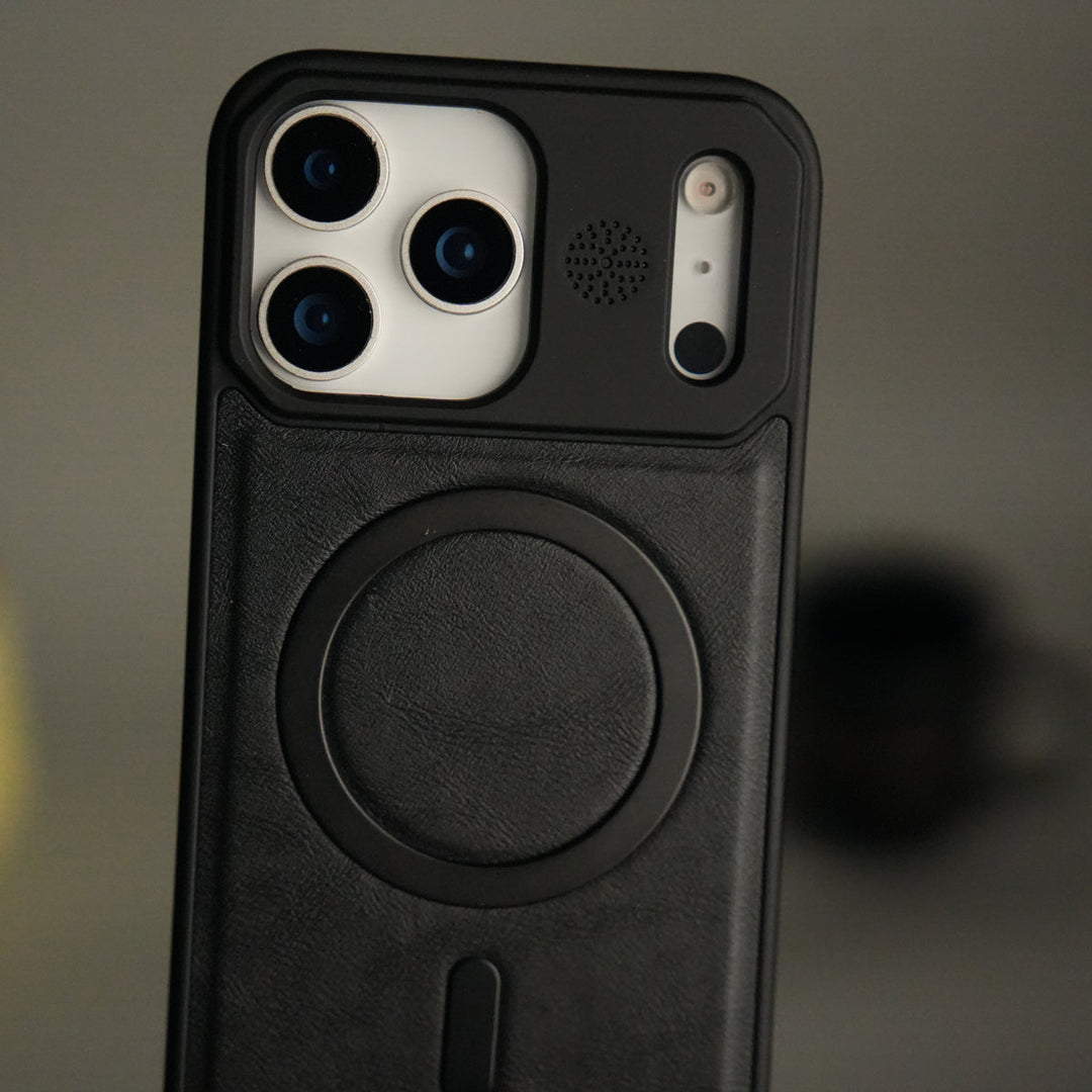 iPhone 17 Pro Cover Frameless PU Leather Case