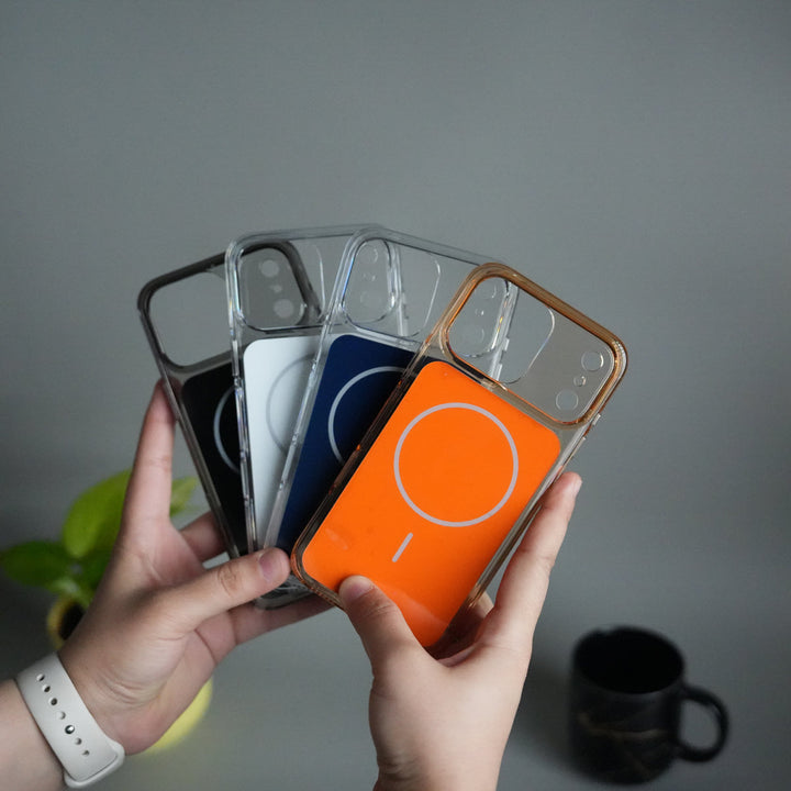 iPhone 17 Pro Max Crystal Series Hard Transparent MagSafe Case