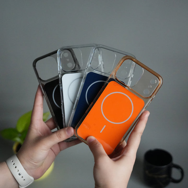 iPhone 17 Pro Max Crystal Series Hard Transparent MagSafe Case