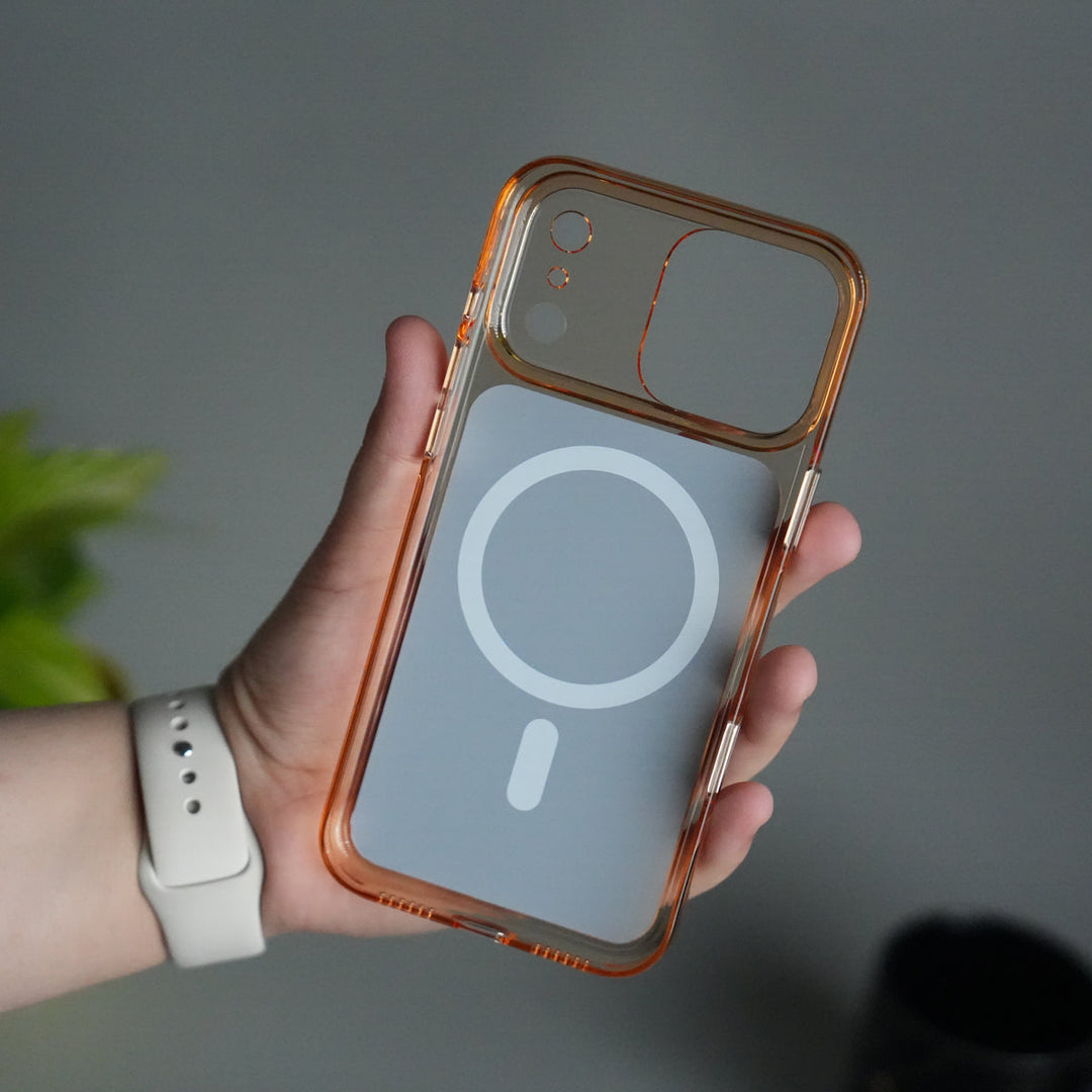 iPhone 17 Pro Max Crystal Series Hard Transparent MagSafe Case