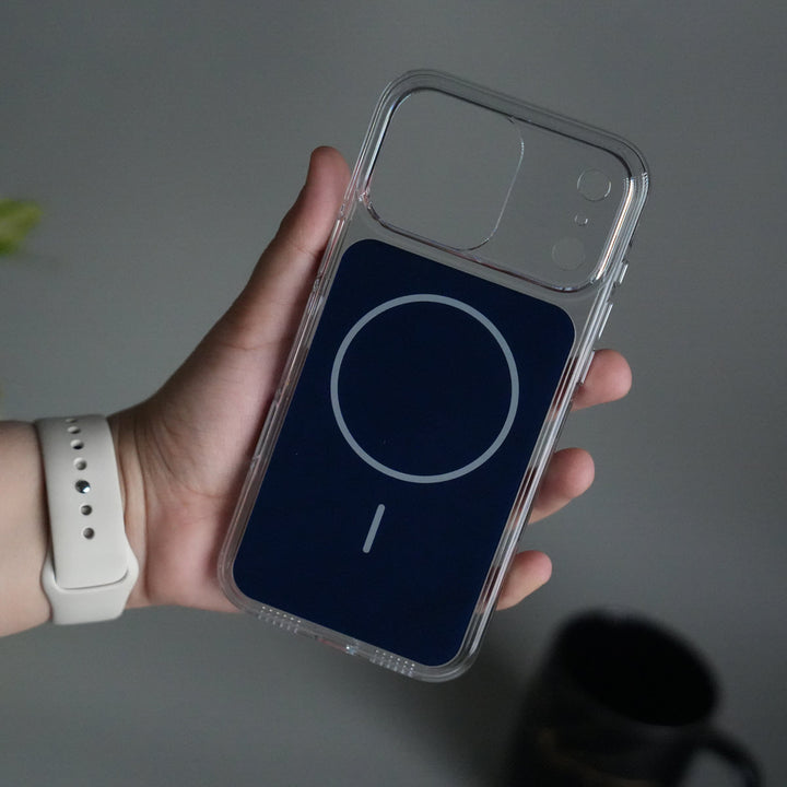 iPhone 17 Pro Max Crystal Series Hard Transparent MagSafe Case