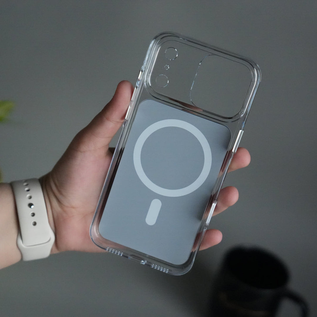 iPhone 17 Pro Crystal Series Hard Transparent MagSafe Case