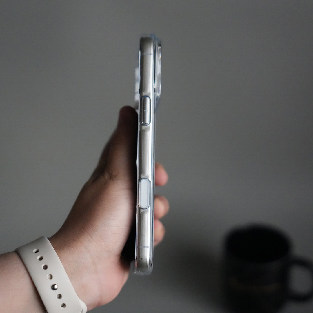 iPhone 17 Pro Crystal Series Hard Transparent MagSafe Case