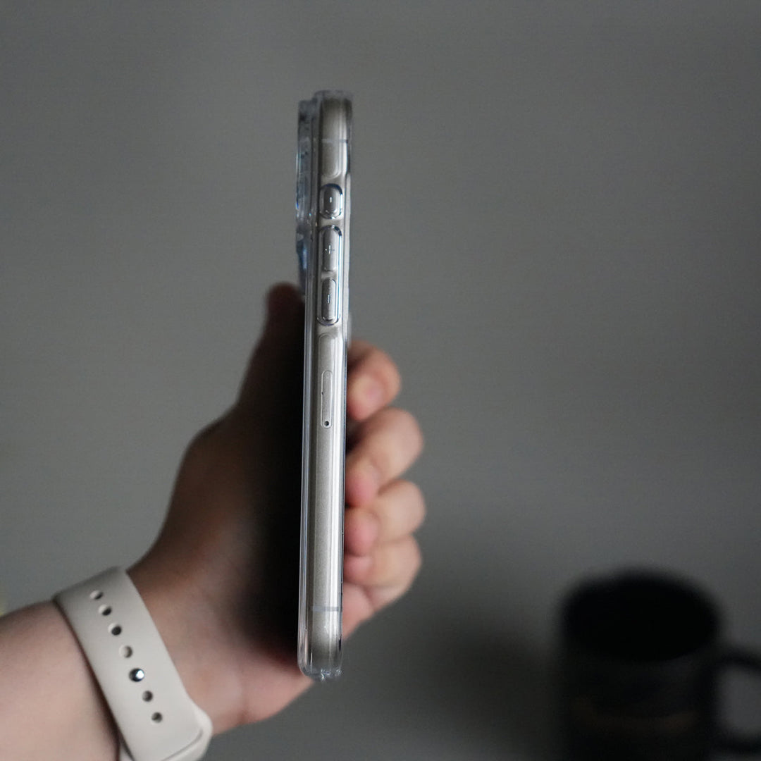 iPhone 17 Pro Crystal Series Hard Transparent MagSafe Case