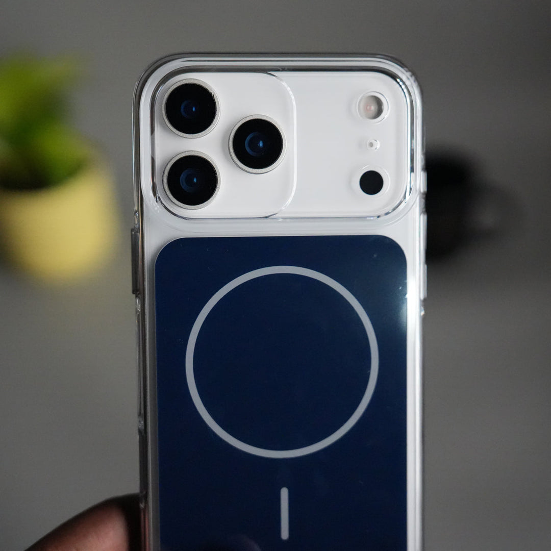 iPhone 17 Pro Crystal Series Hard Transparent MagSafe Case