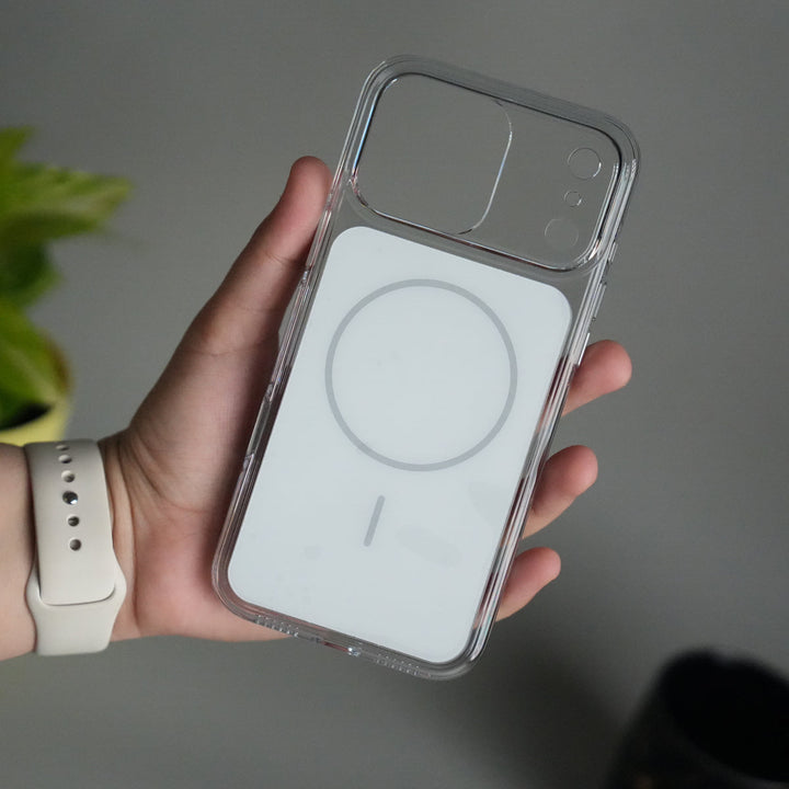 iPhone 17 Pro Max Crystal Series Hard Transparent MagSafe Case