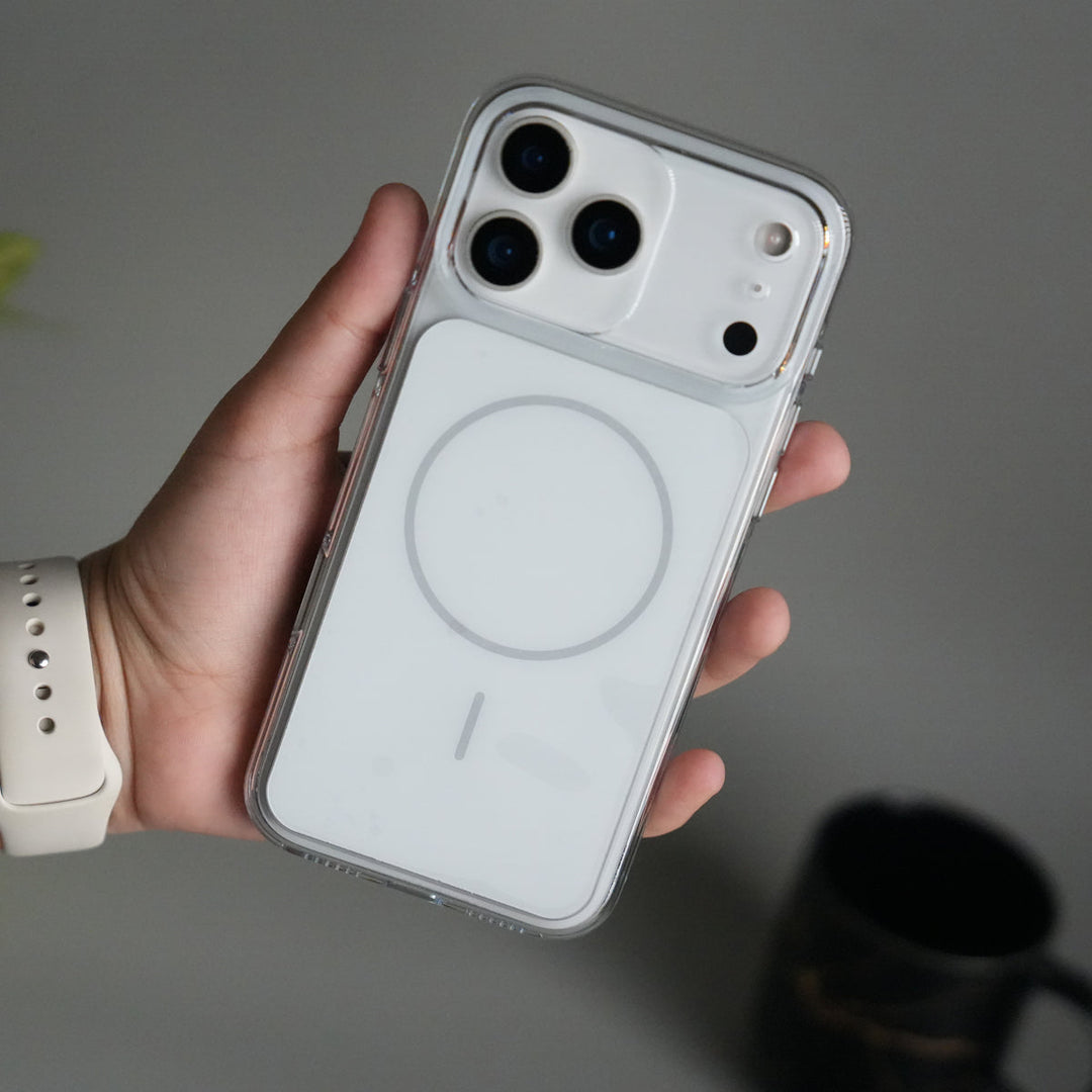 iPhone 17 Pro Max Crystal Series Hard Transparent MagSafe Case