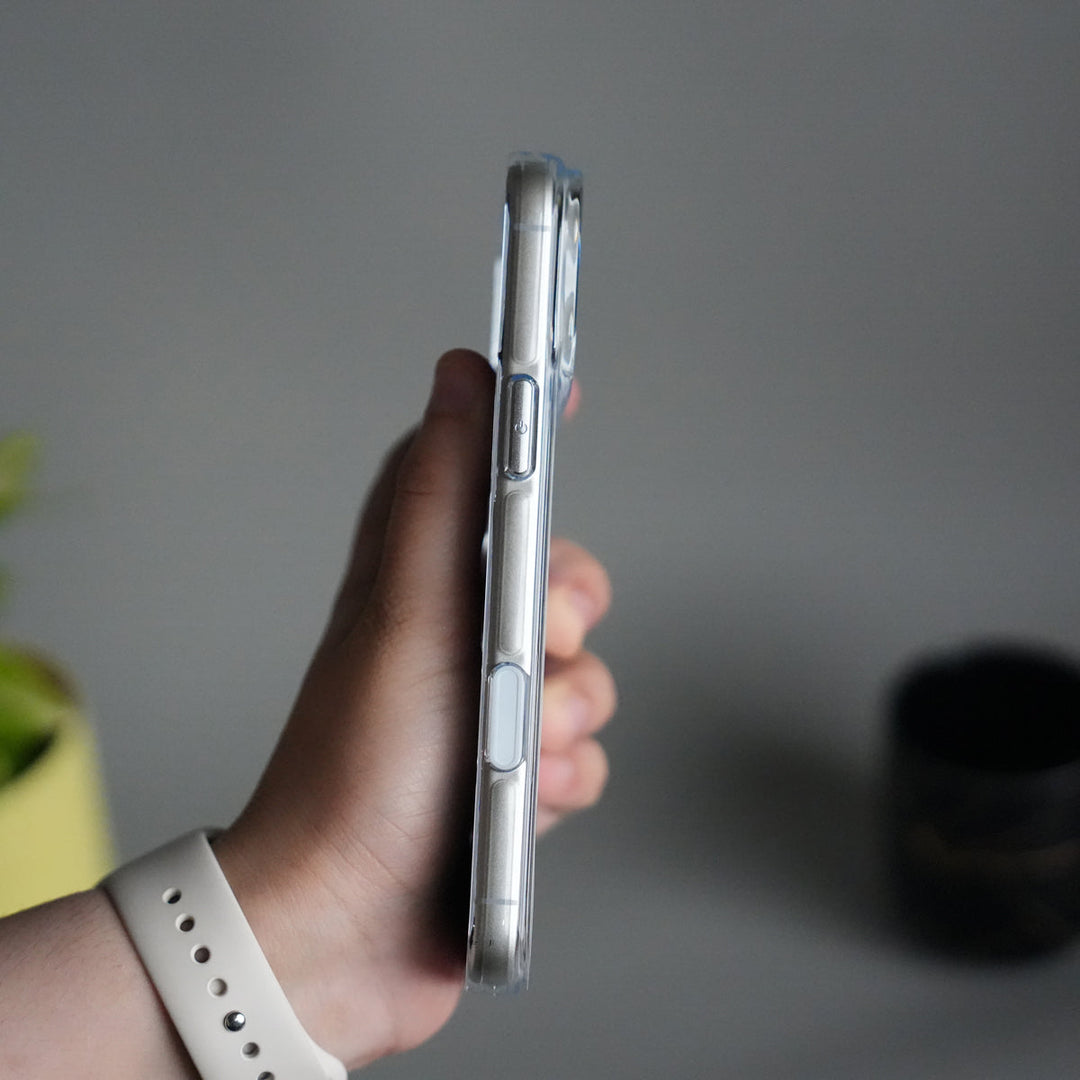 iPhone 17 Pro Max Crystal Series Hard Transparent MagSafe Case