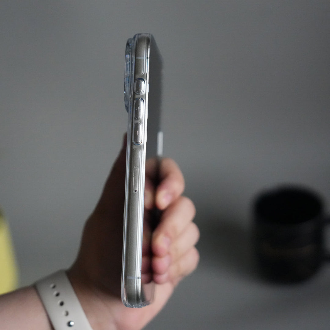 iPhone 17 Pro Max Crystal Series Hard Transparent MagSafe Case