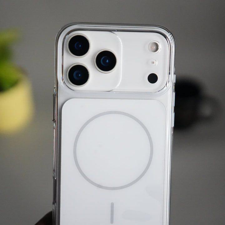 iPhone 17 Pro Crystal Series Hard Transparent MagSafe Case