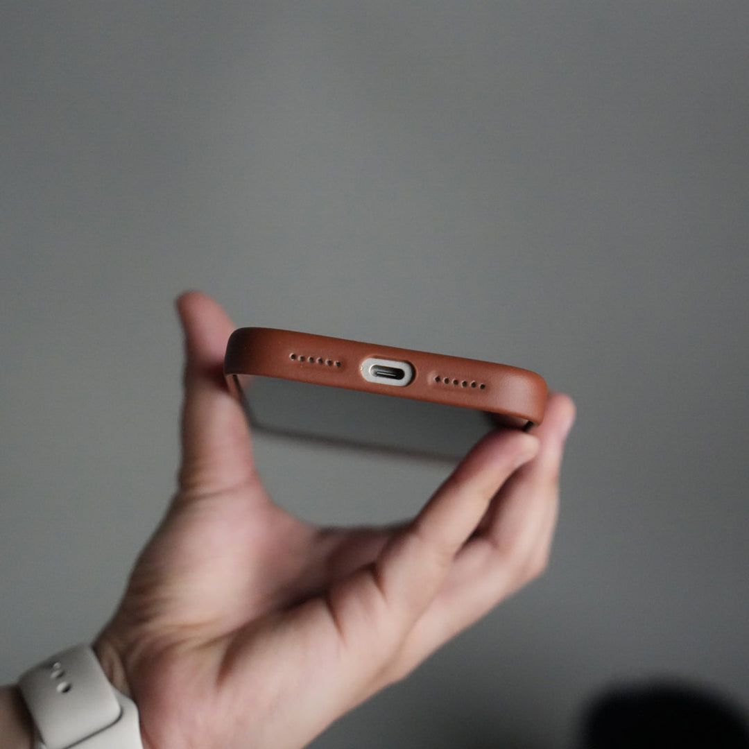 iPhone 17 Pro Max PU Leather Case with Metal Camera Frame & 360° Rotating Metal Stand