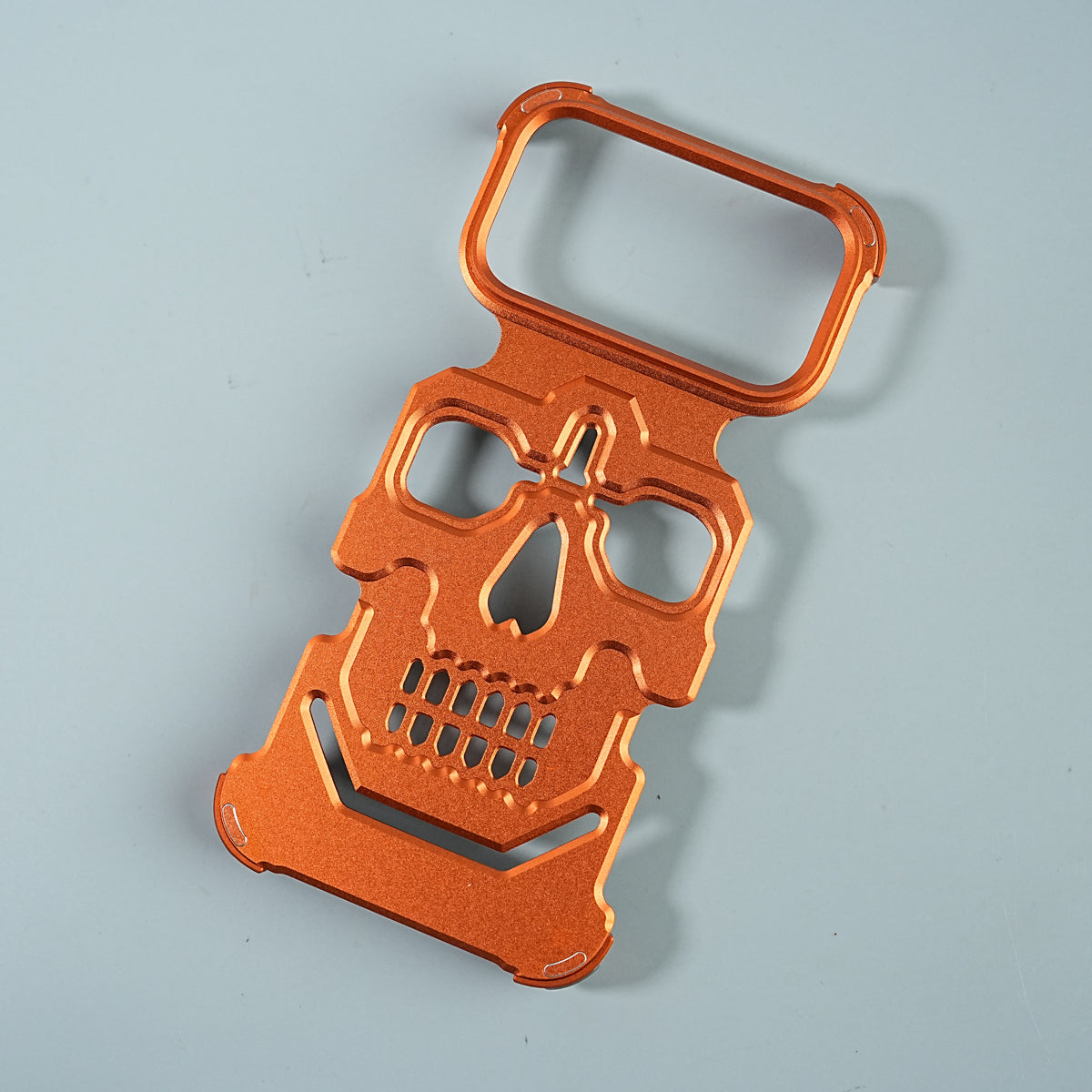 iPhone 17 Series Aluminium Skull Frame Protective Case Cover