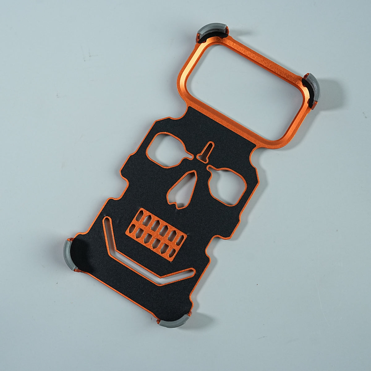 iPhone 17 Series Aluminium Skull Frame Protective Case Cover