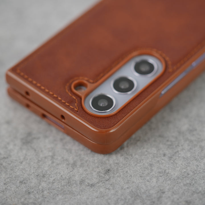 Samsung Galaxy Z Fold Series PU Leather Case Cover