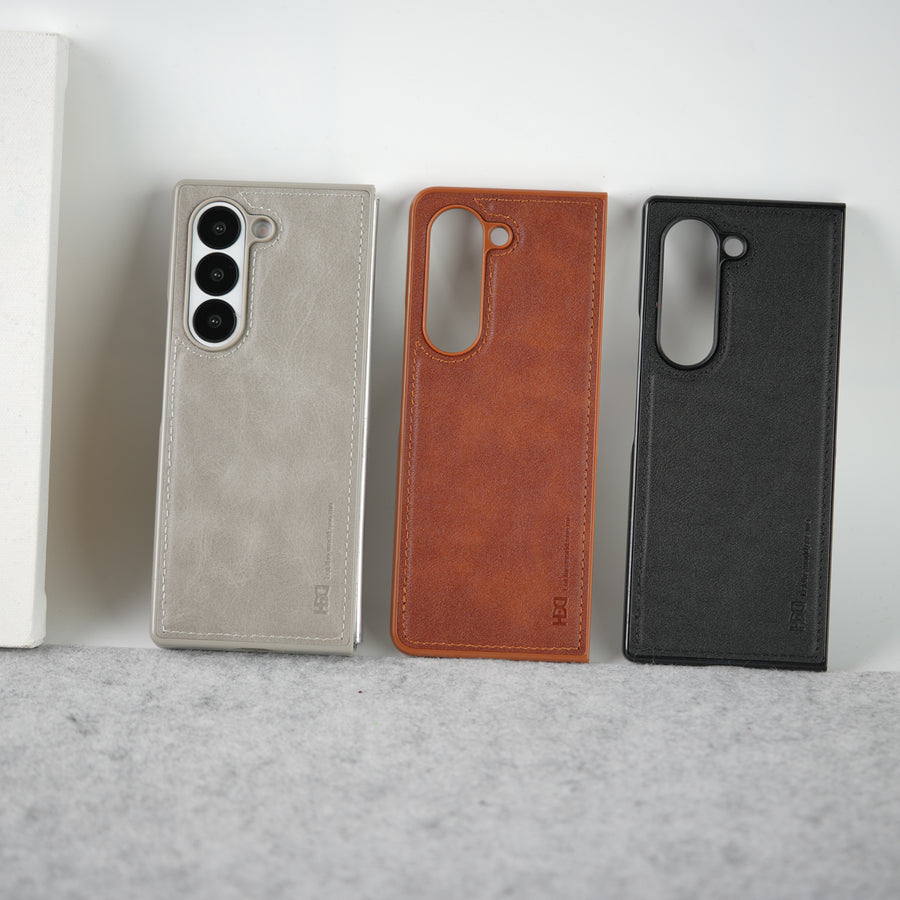 Samsung Galaxy Z Fold 5 PU Leather Case Cover