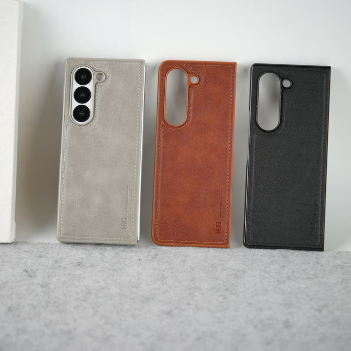 Samsung Galaxy Z Fold Series PU Leather Case Cover