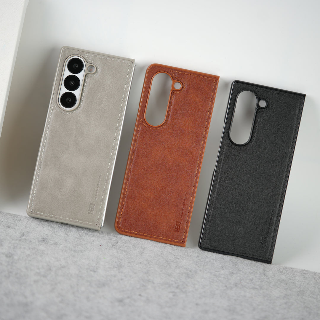 Samsung Galaxy Z Fold Series PU Leather Case Cover