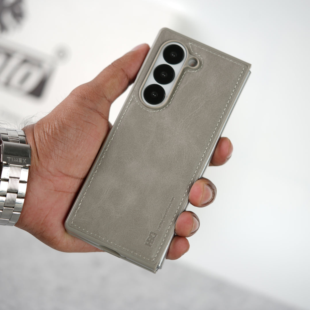 Samsung Galaxy Z Fold Series PU Leather Case Cover