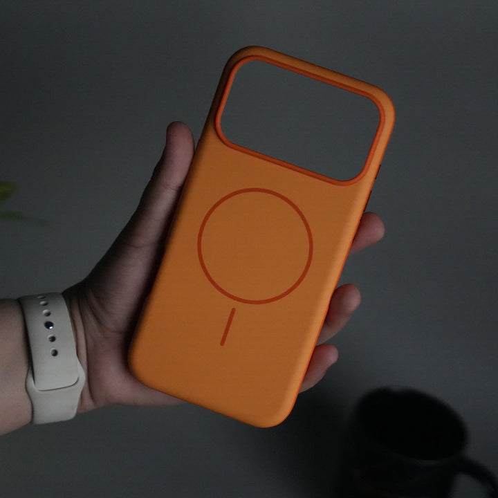 iPhone 17 Pro Soft Touch MagSafe Case | Matte Finish with Color Camera Frame