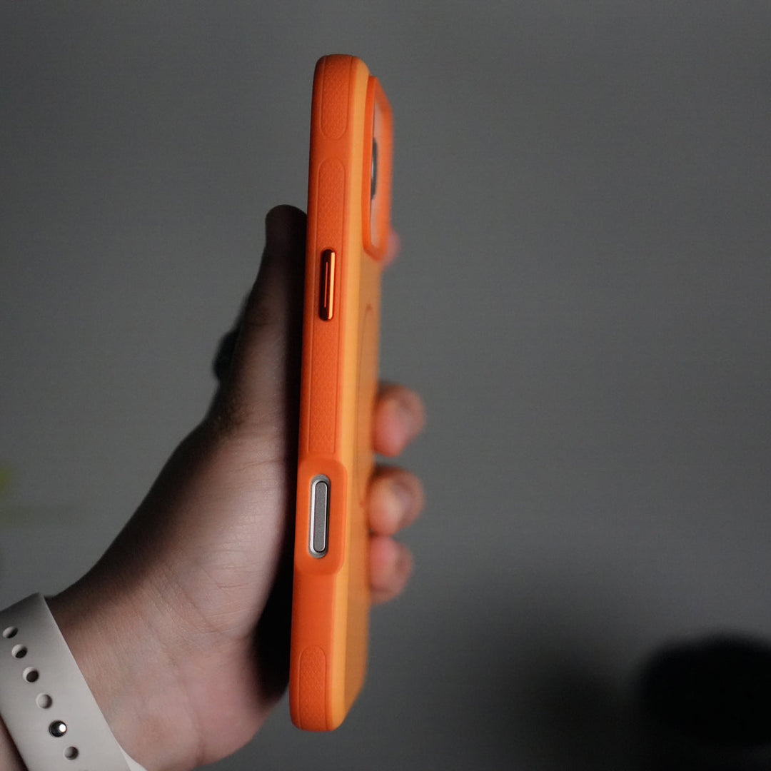 iPhone 17 Pro Max Soft Touch MagSafe Case | Matte Finish with Color Camera Frame