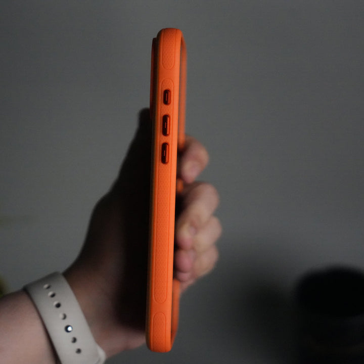 iPhone 17 Pro Soft Touch MagSafe Case | Matte Finish with Color Camera Frame