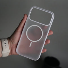 iPhone 17 Pro Max Soft Touch MagSafe Case | Matte Finish with Color Camera Frame