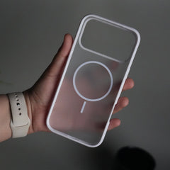 iPhone 17 Pro Max Soft Touch MagSafe Case | Matte Finish with Color Camera Frame